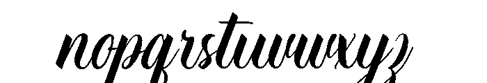 Winter Sweetheart Font LOWERCASE