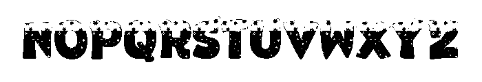 Winter Time Font 2 Font LOWERCASE