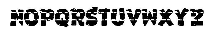 Winter Time Font 3 Font UPPERCASE