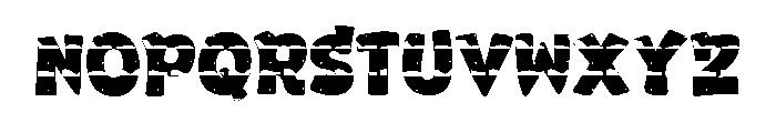 Winter Time Font 3 Font LOWERCASE