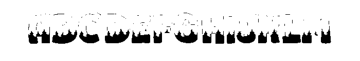 Winter Time Font 4 Font UPPERCASE
