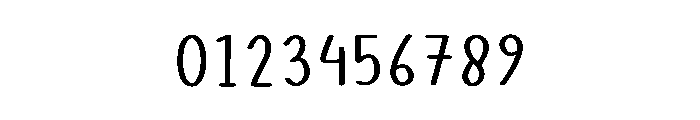 Winter Tracker Font OTHER CHARS
