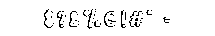 Winter Traveling Font OTHER CHARS