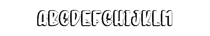 Winter Traveling Font UPPERCASE