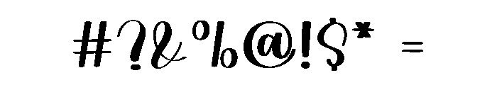 Winter Twilight Font OTHER CHARS