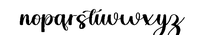 Winter Twilight Font LOWERCASE