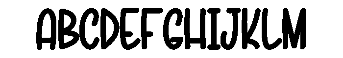 Winter Villages Font UPPERCASE