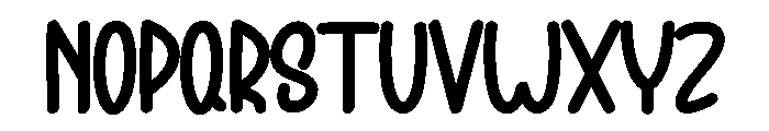 Winter Villages Font UPPERCASE