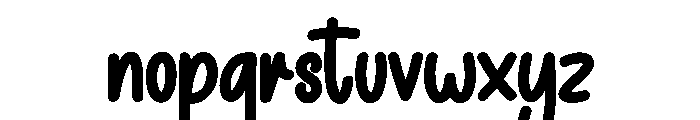 Winter Villages Font LOWERCASE
