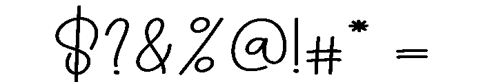 Winter Wednesday Font OTHER CHARS