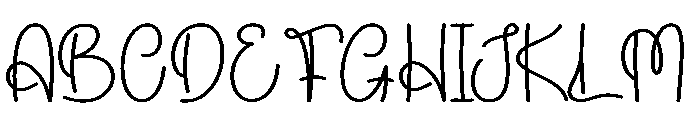 Winter Wednesday Font UPPERCASE