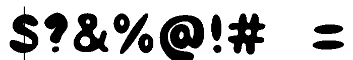 Winter ski Font OTHER CHARS