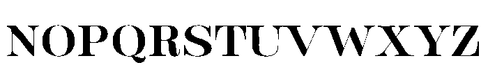 WinterDinner-Regular Font UPPERCASE