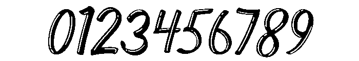 WinterSign-Display Font OTHER CHARS