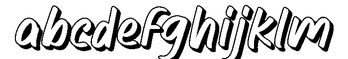 WinterSign-Extrude FONT