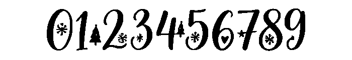 Winterberry_Wish Font OTHER CHARS