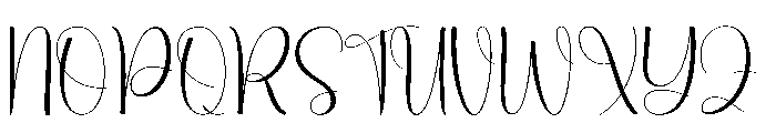 Wintercast Font UPPERCASE