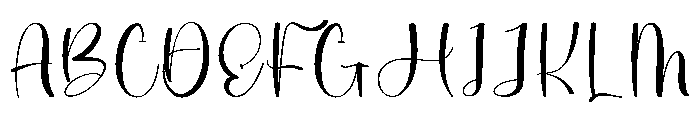 Winterdaily Font UPPERCASE