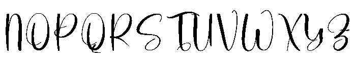 Winterdaily Font UPPERCASE