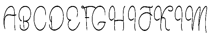 Winterday Amsterdam Font UPPERCASE