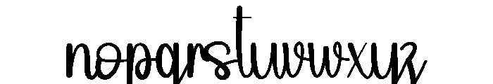 Winterfell Font LOWERCASE