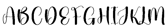 Winterful Font UPPERCASE