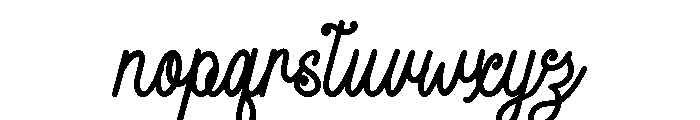 Winterine Font LOWERCASE