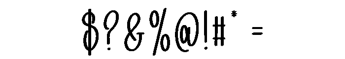 Winterlight Font OTHER CHARS