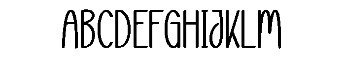 Winterlight Font UPPERCASE