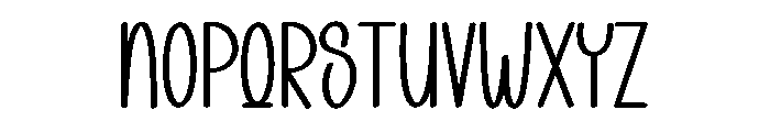 Winterlight Font UPPERCASE