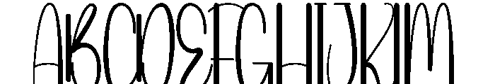 Winterthic Font UPPERCASE