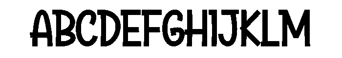 Wintie Font UPPERCASE