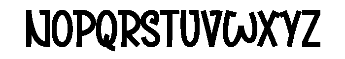 Wintie Font UPPERCASE