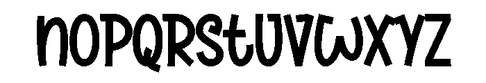 Wintie Font LOWERCASE