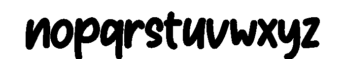 Winto Kyuba Font LOWERCASE