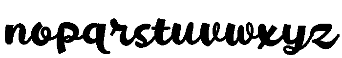 Wionah Fellow Font LOWERCASE
