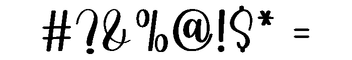Wise Heart Font OTHER CHARS