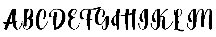 Wise Heart Font UPPERCASE