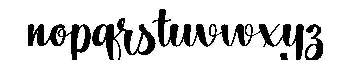 Wise Heart Font LOWERCASE
