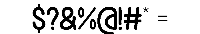 Wise Leader Regular Font OTHER CHARS