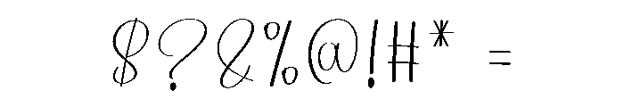 Wish Sunshine Font OTHER CHARS