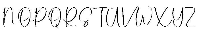 Wishday Modern Font UPPERCASE