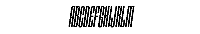 Wishdorm-Slanted Font UPPERCASE