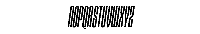 Wishdorm-Slanted Font UPPERCASE