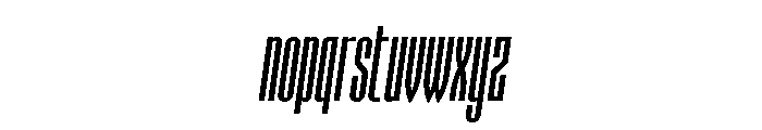 Wishdorm-Slanted Font LOWERCASE