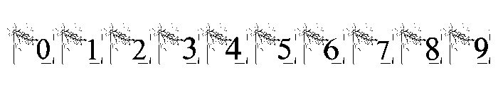 Wishes Frame Font OTHER CHARS