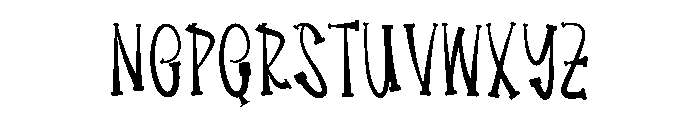 Wishes Mories Font LOWERCASE