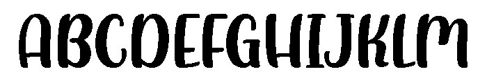 Wishes Mother Font UPPERCASE