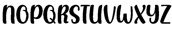 Wishes Mother Font UPPERCASE