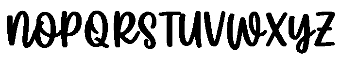 Wishful Women Regular Font UPPERCASE